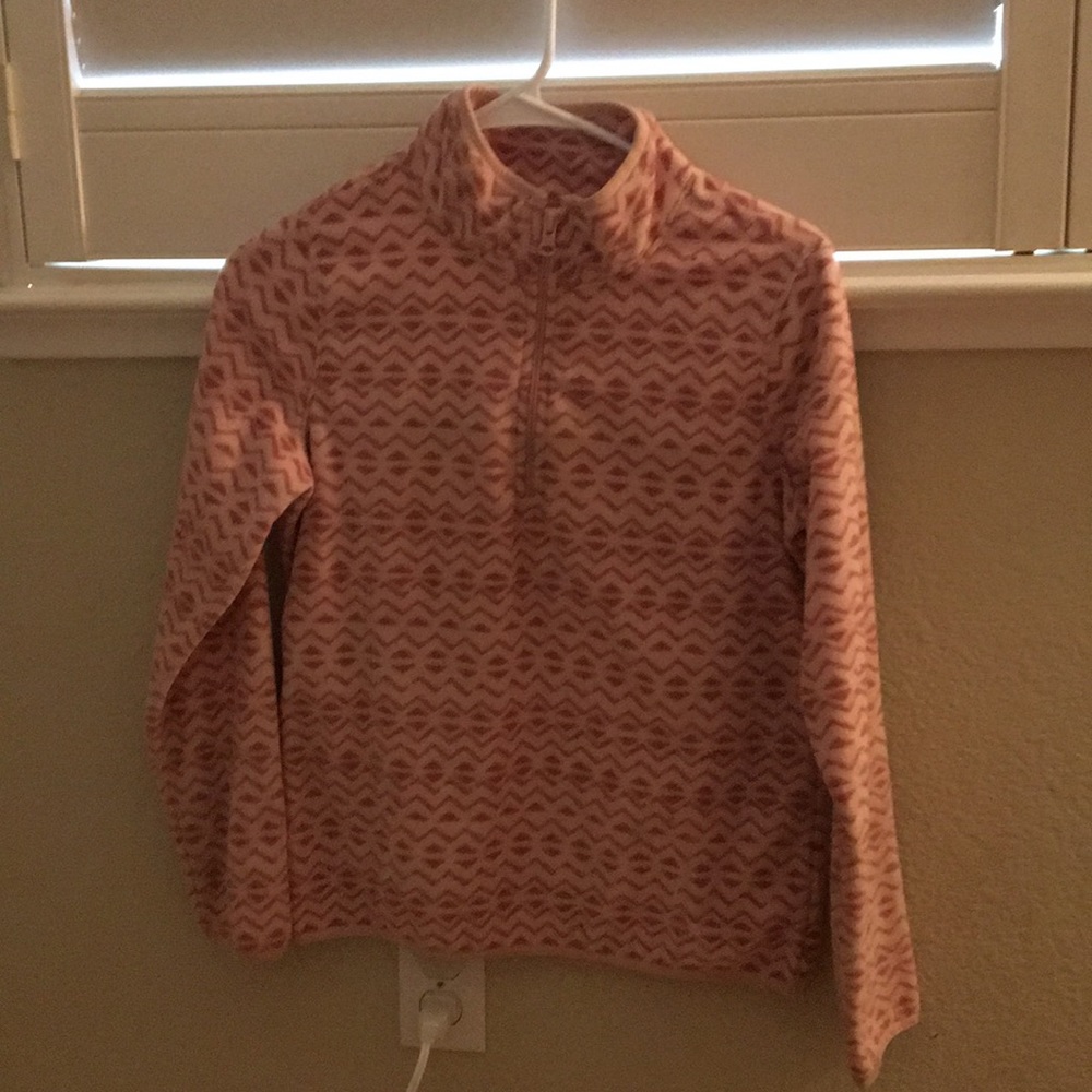 Old Navy Pink Patterned Sweatshirt